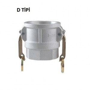 D Tipi 1/2" Alüminyum Kamlok