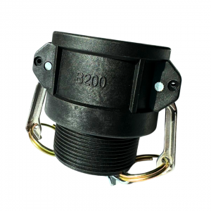 B Tipi 1½" DN40 Polyamid Poliperon Kamlok – Hafif ve Dayanıklı Endüstriyel Bağlantı